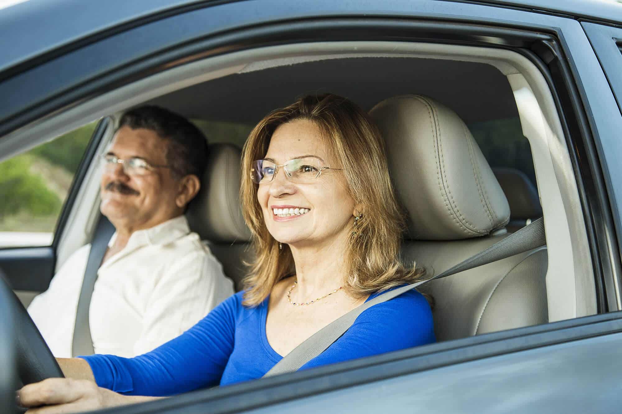 Happy adult learners after completing their Ohio driver education